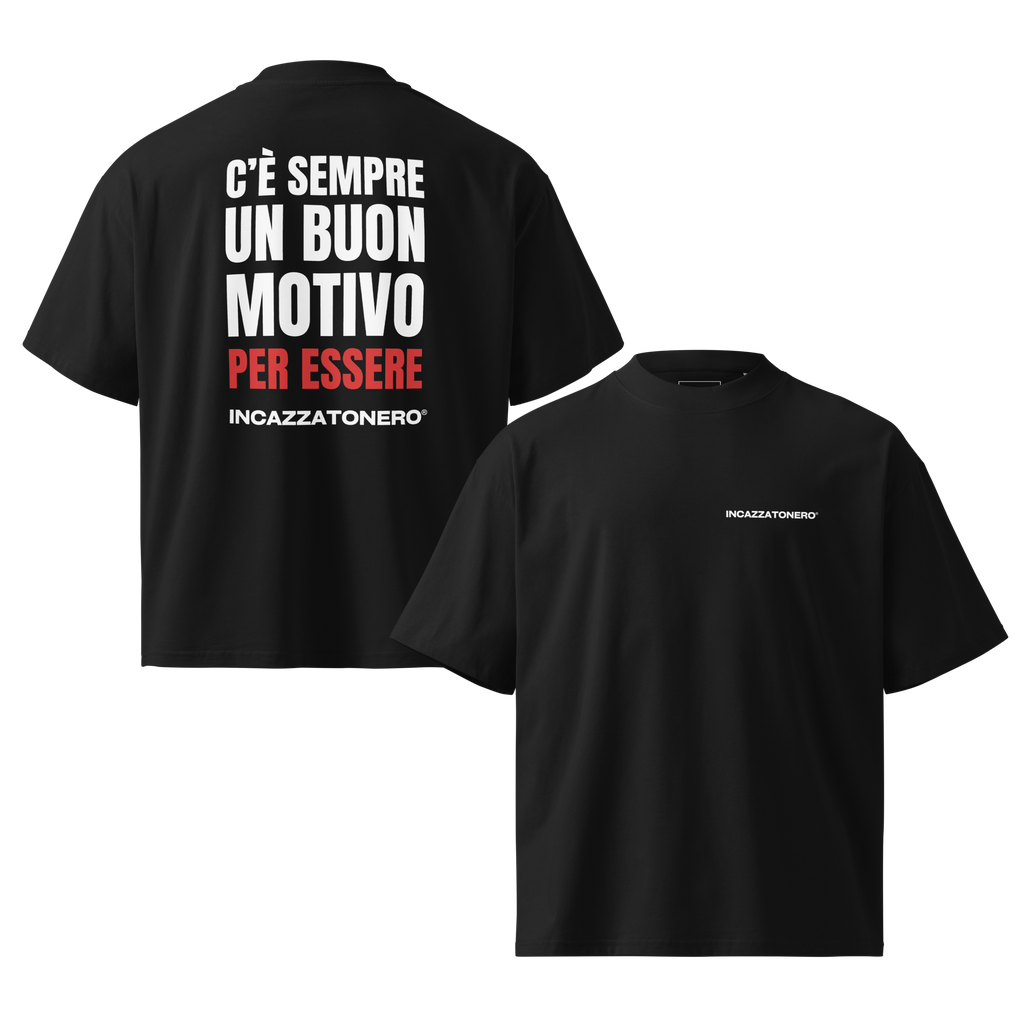 Oversize Flagship T-shirt Unisex Black